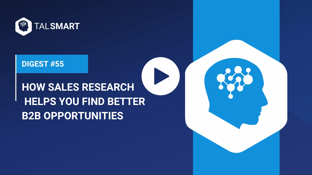 How Sales Research Helps You Find Better B2B Opportunities