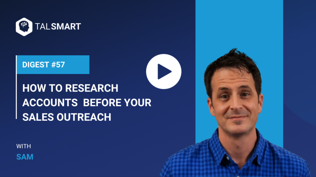 How to Research Accounts Before Sales Outreach